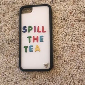 Wildflower phone case size 7 & 8